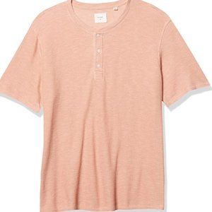 Billy Reid Hunter Henley Thermal Deep Blush 🍣NWOT